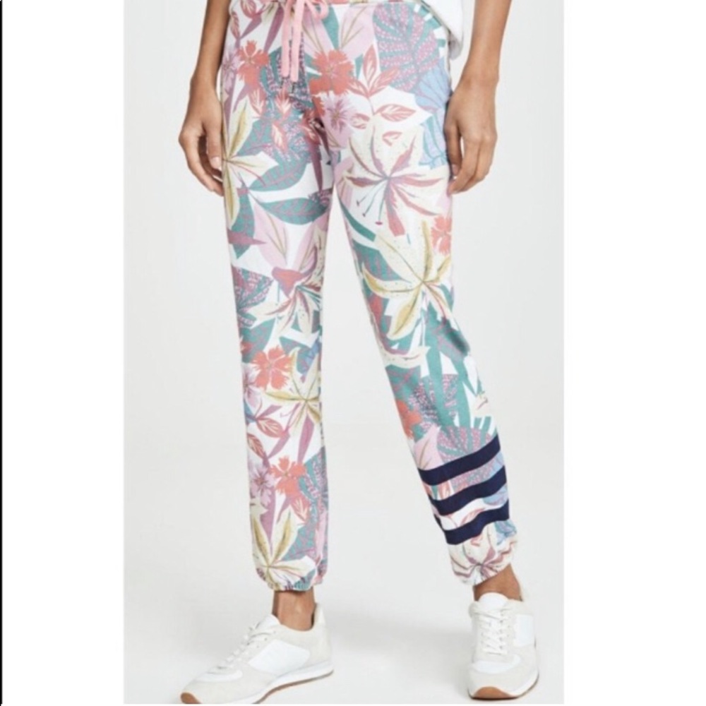 Sundry Tropical Stripe Joggers